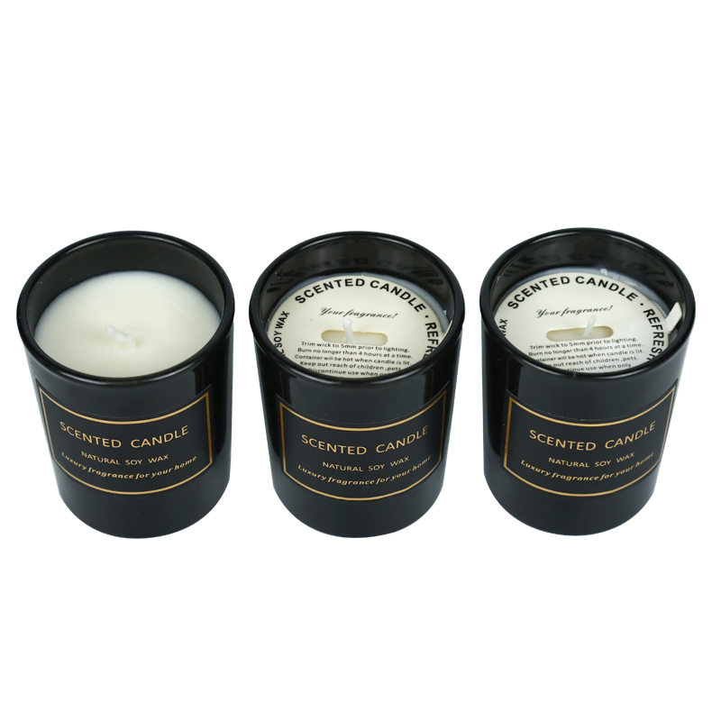 Conjunto de velas perfumadas de luxo para presente de casamento (3)