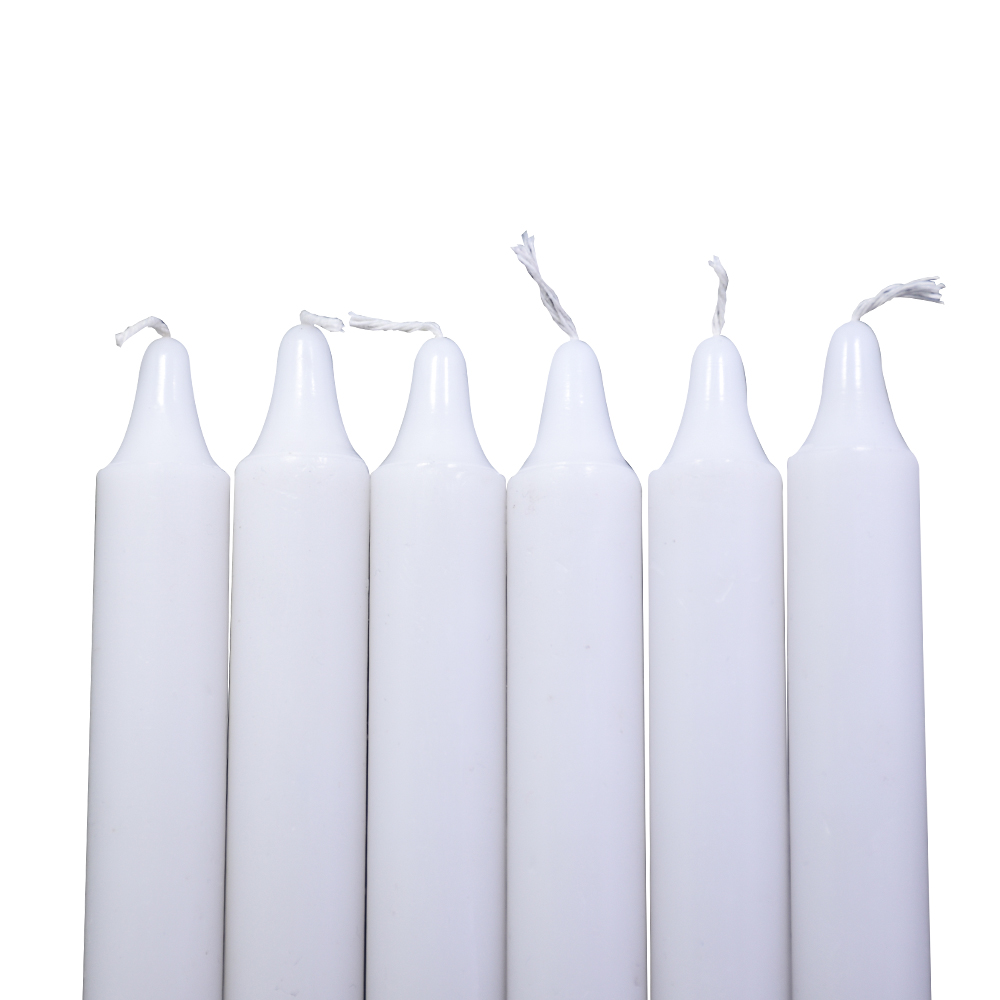 Wholesale White Plain Household Stick Lighting Candles Manufacturer and