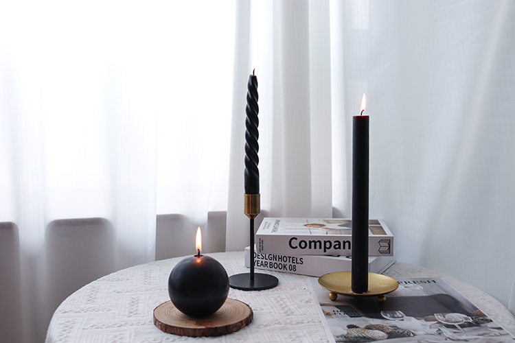 twisted candles
